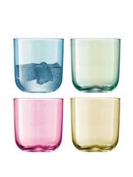 Lsa International Polka Tumbler Glasses Set Of 4