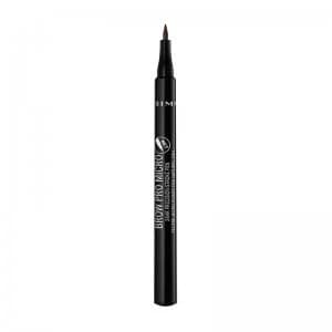 Rimmel Brow Micro Precision Pen Dark Brown, Darkest Brown