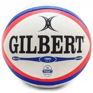 Gilbert Photon Rugby Ball - White/Red