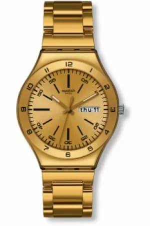 Mens Swatch Yellow Medal Watch YGG706G