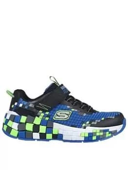 Skechers Mega-craft 3.0 Trainer, Blue, Size 9.5 Younger