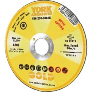 115X3X22.23MM A30S Flat Cutting Disc