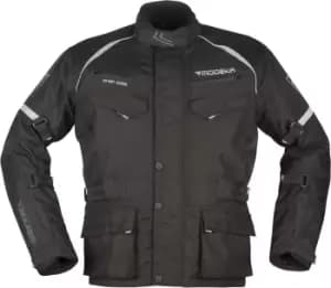 Modeka Tarex Motorcycle Textile Jacket, black, Size 2XL, black, Size 2XL