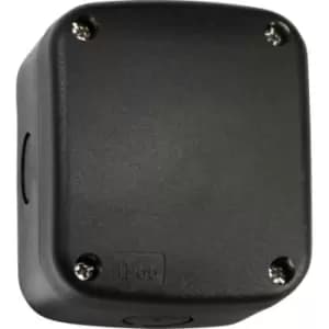 MLA Knightsbridge IP66 Outdoor Small Enclosure Black - JB007BK