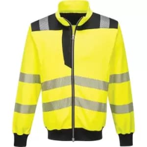 Portwest PW3 Hi Vis Sweatshirt Yellow / Black 2XL