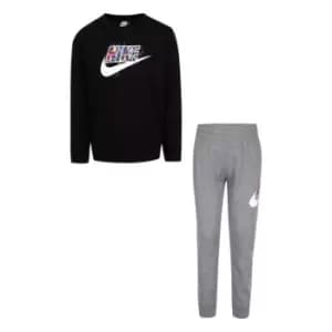 Nike Crew Sweatshirt and Jogger Set Infant - Grey