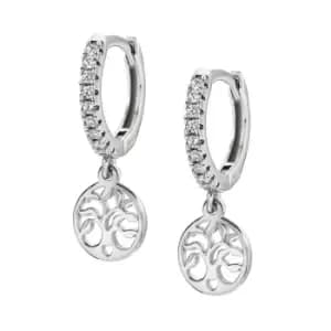 Nomination Chic & Charm Silver Tree of Life Earrings