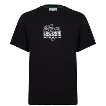 Lacoste Trip T Shirt - Black