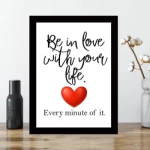 SC09994 Multicolor Decorative Framed MDF Painting