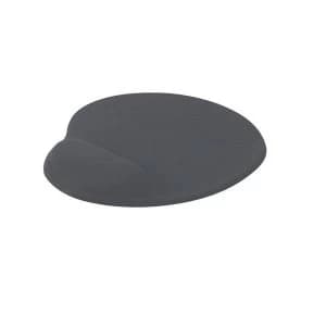 Mouse Mat Ergonomic Non Slip with Gel Wrist Rest Charcoal