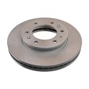 Brake Discs ADM543125 by Blue Print Front Axle 1 Pair
