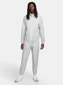 Nike NSW Lined Woven Tracksuit - Grey Size M Men