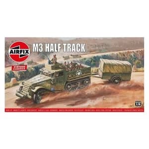 M3 Half-Track 1:76 Vintage Classic Military Air Fix Model Kit