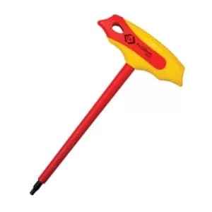 CK Tools T4422 04 VDE T-Handle Hexagon Key 4 mm