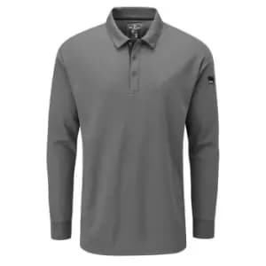 Stuburt Long Sleeve Polo - Grey