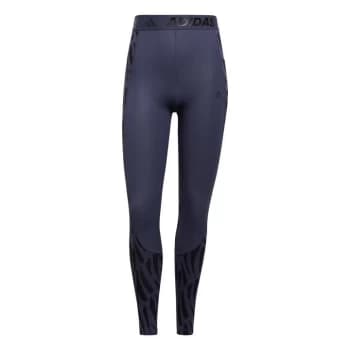 adidas Techfit Fierce Long Tights Womens - Shadow Navy
