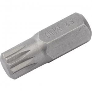 Draper Expert XZN Spline 10mm Shank Insert Bits M10 30mm Pack of 1