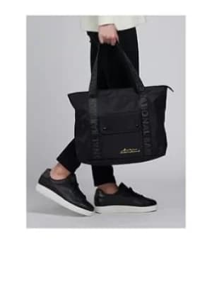 Barbour International Apex Tote Bag -Black