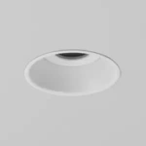 Astro Minima - Bathroom Round Recessed Downlight IP65 Fire-Rated LED Matt White
