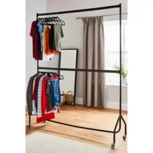 Two Tier Heavy Duty 6ft x 7ft Clothes Rail