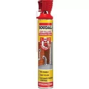 Soudal Genius Gun Gap Filling Expanding Foam 750Ml Champagne