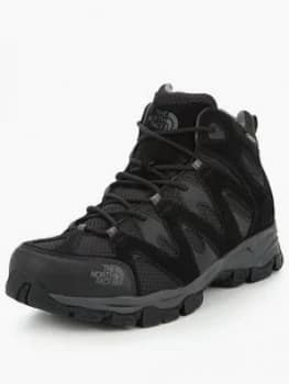 The North Face Storm Hike Mid GTX Black Grey Size 12 Men
