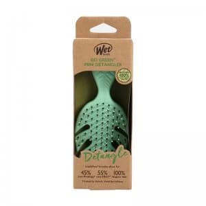 Wet Brush Go Green Mini Detangler Green