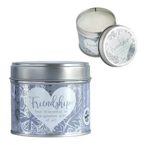 Said With Sentiment Friendship Scented Candle Tin