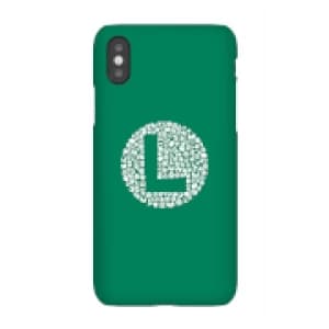 Nintendo Super Mario Luigi Items Logo Phone Case - iPhone X - Snap Case - Gloss
