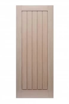 Wickes Geneva Internal 5 Panel Oak Veneer Cottage Fire Door - 1981 x 686mm