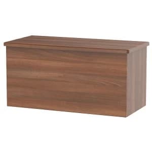 Robert Dyas Edina Ready Assembled Blanket Box - Walnut