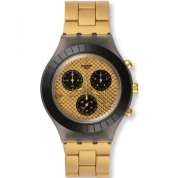 Unisex Swatch Diaphane - Desert Sands Chronograph Watch