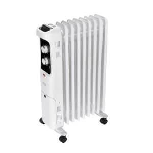 Argo Whisper 2 kw Portable Oil Filled Radiator 8 Fin with Thermostat