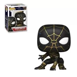 Marvel Spider-Man No Way Home Black and Gold Suit Funko Pop! Vinyl