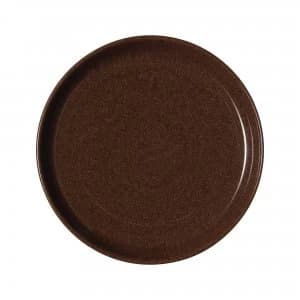 Studio Craft Walnut Medium Coupe Plate