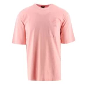 BOSS Light Pastel Red Tokkspocket T-Shirt