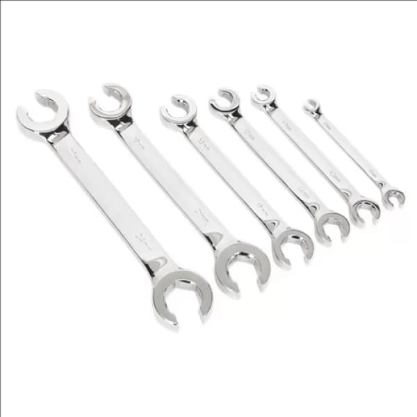 Genuine SEALEY S0767 Flare Nut Spanner Set 6pc Metric