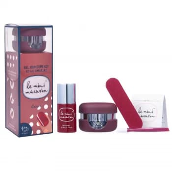 Le Mini Macaron Gel Manicure Kit - Cassis