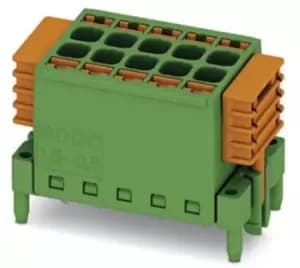Phoenix Contact SDDC 1.5/ 5-PV-3.5 5-pin PCB Terminal Block, 3.5mm Pitch 2 Rows
