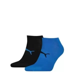 Puma 2 Pack Perfect Trainer Socks - Blue