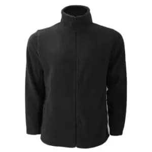 Russell Mens Full Zip Outdoor Fleece Jacket (2XL) (Black)