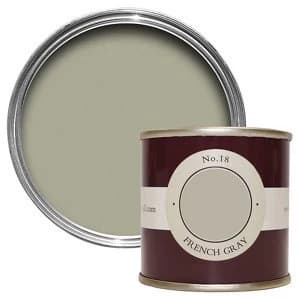 Farrow & Ball Estate French gray No. 18 Emulsion Paint 100ml Tester pot