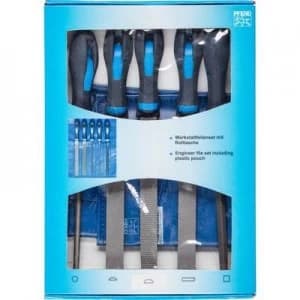PFERD 11801520 Workshop file set 200 mm different height in PVC-Rollbag incl. outer carton 200 mm