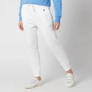 Polo Ralph Lauren Womens Logo Classic Sweatpants - White - L