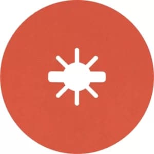 Bosch Expert R782 Prisma Ceramic X LOCK Fibre Disc 125mm 125mm 120g Pack of 5