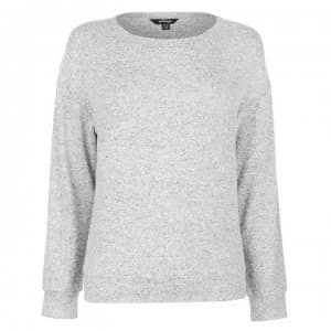Golddigga Soft Fleece T Shirt Ladies - Grey Marl