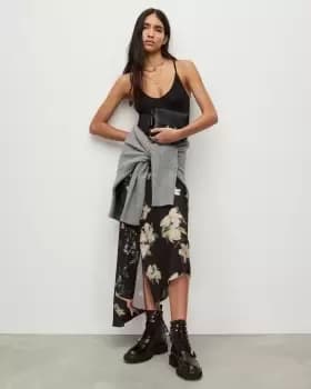 AllSaints Luisa Fabia Midi Skirt