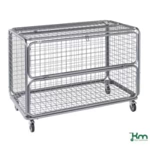 Slingsby Konga Container Trolley With Hinged Lockable Lid