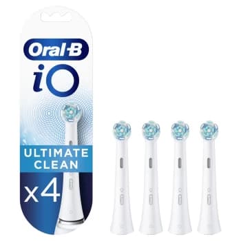 Oral B iO Ultimate Clean Heads Toothbrush 4Pcs