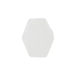 Magnetic Base Wall Lamp, 12W LED 3000K 498lm, 15cm Horizontal Hexagonal, Sand White - Luminosa Lighting